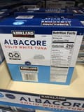 Kirkland Signature Albacore Solid White Tuna