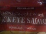Kirkland Wild Caught Alaska Sockeye Salmon