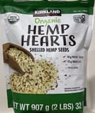 Kirkland Organic Hemp Hearts Shelled Hemp Seeds