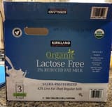Kirkland Organic lactose Free