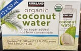 Kirkland Organic coconut water