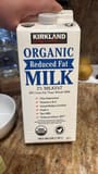 Kirkland Organic Reduced Fat Milk (2%)