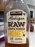 Kirkland Signature Michigan Raw Unfiltered Honey
