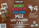 Kirkland Signature Organic Reduced Fat Chocolate Milk