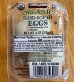 Kirkland Organic Hard-Boiled Eggs