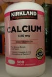 Kirkland Costco Calcium Supplements - Kirkland