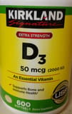 Kirkland Signature Vitamin D3