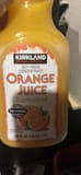 Kirkland Signature Orange Juice