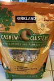 Kirkland Signature Cashew Clusters with Almonds and Pumpkin Seeds