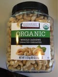 Kirkland Signature Organic Whole Cashews