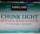 Kirkland Chunk Light Skipjack Tuna in Water