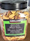 Kirkland Signature Unsalted Mixed Nuts