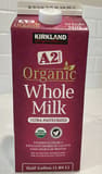 Kirkland Signature A2 Protein Organic Whole Milk