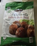 Kirkland Signature Cooked Meatballs Italian-Style Beef