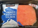 Kirkland Signature Alaskan Smoked Sockeye Salmon Presliced
