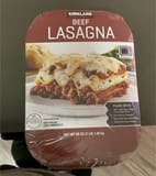Kirkland Beef lasagna