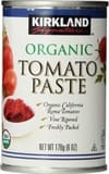 Kirkland Signature Organic Tomato Paste, 6oz Cans, 12-count