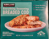 Kirkland Signature Everything Seasoning Breaded Cod