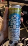 Starbucks Iced Energy Sparkling Energy Drink Blueberry Lemonade