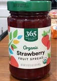 365 Whole Foods Market Organic Strawberry Fruit Spread