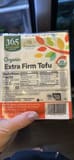 365 Whole Foods Market Extra Firm Tofu