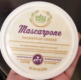 Whole Foods Market Mascarpone farmstead cheese