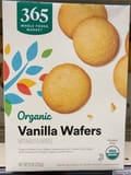 Whole Foods Market Organic vanilla wafers