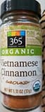 Whole Foods Market Organic Vietnamese Ground Cinnamon