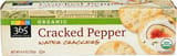 365 Everyday Value Organic cracked pepper water crackers