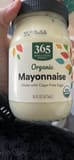 365 Whole Foods Market Organic Mayonnaise
