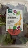 365 Whole Foods Market Organic 50/50 Blend Baby Spinach and Spring Mix