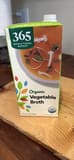 365 Whole Foods Market Organic Vegetable Broth