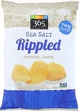 365 Whole Foods Market Chip potato rippled sea salt party size