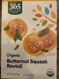 365 Whole Foods Market Organic Butternut Squash Ravioli
