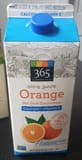 365 Everyday Value Orange 100% Juice