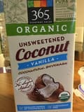 365 Whole Foods Market Unsweetened coconut vanilla beverage