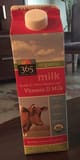 365 Whole Foods Market Organic Whole Milk