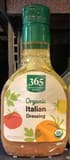 Whole Foods Market 365 Organic Italian Dresssing