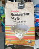 Whole Foods Market Unsalted Restaurant Style Tortilla Chips
