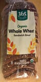 365 Whole Foods Market Organic Whole Wheat Sandwich Bread