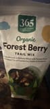365 Whole Foods Market Organic forest berry trail mix