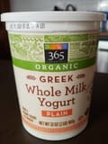 365 Whole Foods Market Greek Yogurt Plain