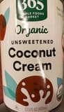 Whole Foods Market Organic Coconut Cream