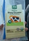 365 Organic sharp cheddar