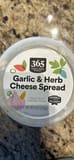 365 Whole Foods Market Garlic & Herb Cheese Spread