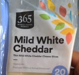 Whole Foods Market Mild white cheddar cheese