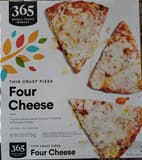 365 Whole Foods Market Four Cheese Thin Crust Pizza