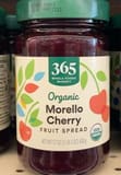 Whole Foods Market Organic morello cherry fruit spread
