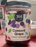 Whole Foods Market Concord Grape Fruit Spread