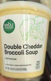 Whole Foods Market Double cheddar broccoli soup
